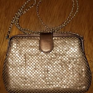 Gold / Bronze jeweled overlay purse